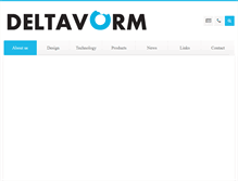 Tablet Screenshot of deltavorm.com